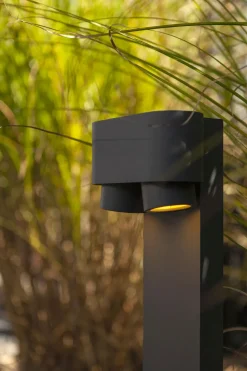 Wegeleuchte Aluminium GU10 2-flmg 75 cm IP44 Anthrazit