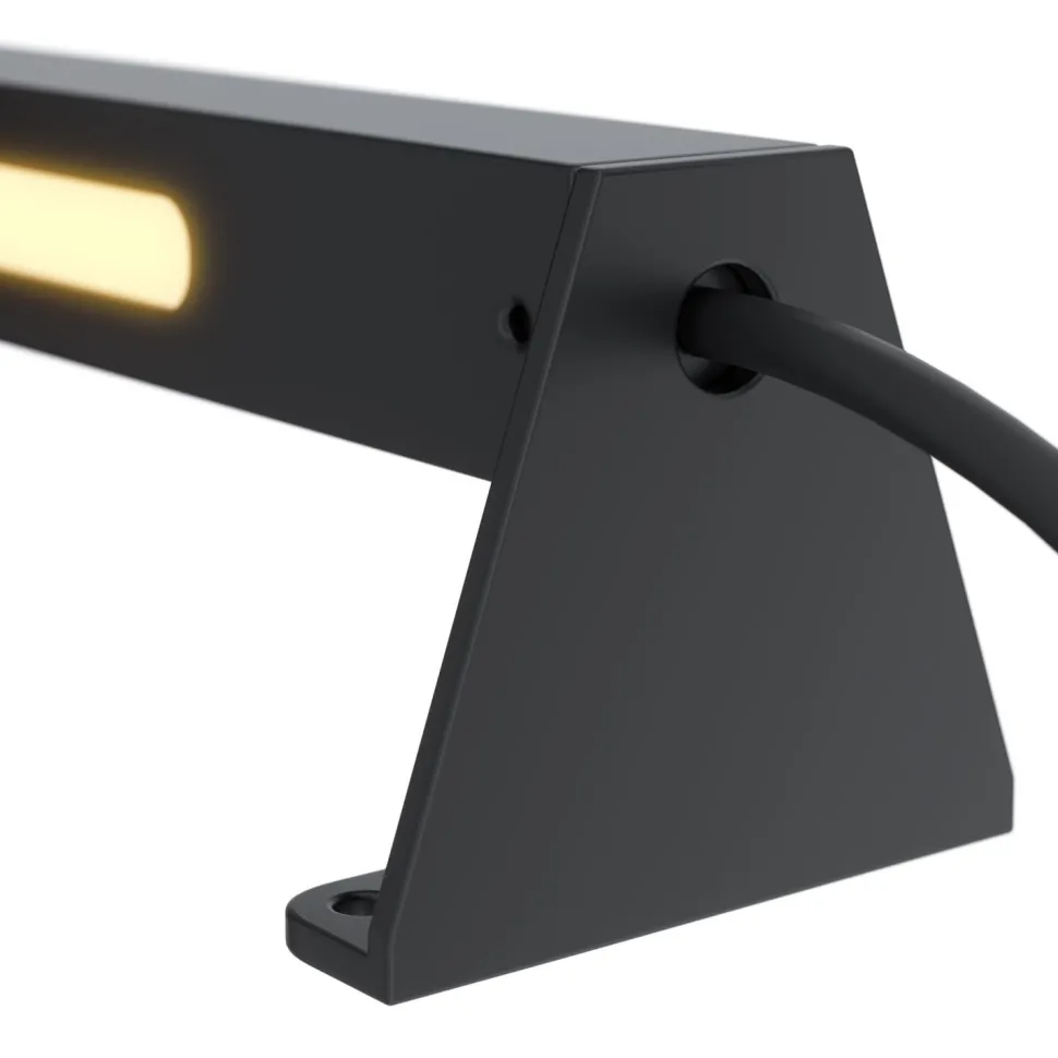Wegeleuchte Aluminium LED IP65 5,9 cm Schwarz länglich