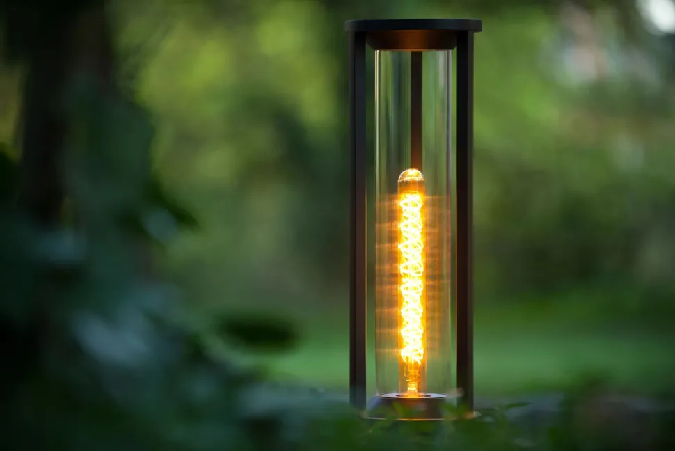 Wegeleuchte Aluminium Schwarz IP65 50 cm Garten Eingang