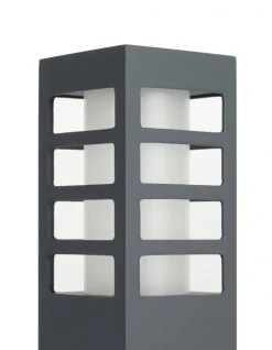 Wegeleuchte Anthrazit 75cm IP54 Modern eckig E27