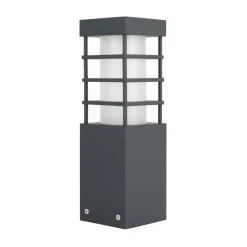 Wegeleuchte Anthrazit 25cm eckig IP54 blendarm