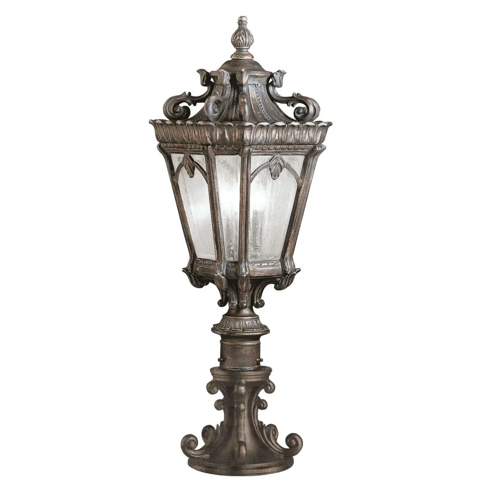 Wegeleuchte Antik Aluminium H:67cm Garten Terrasse