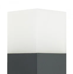 Wegeleuchte außen 33cm blendarm IP44 Anthrazit