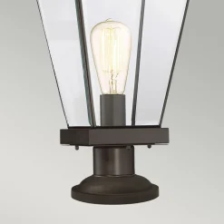 Wegeleuchte außen IP44 52 cm Rustikal Vintage in Bronze