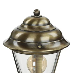 Wegeleuchte außen Messing 100 cm Rustikal in Antik E27