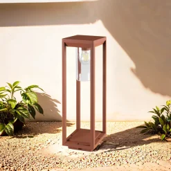 Wegeleuchte außen Rostbraun 50 cm E27 IP44 SIGNI