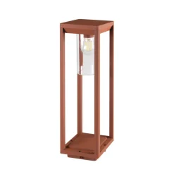 Wegeleuchte außen Rostbraun 50 cm E27 IP44 SIGNI