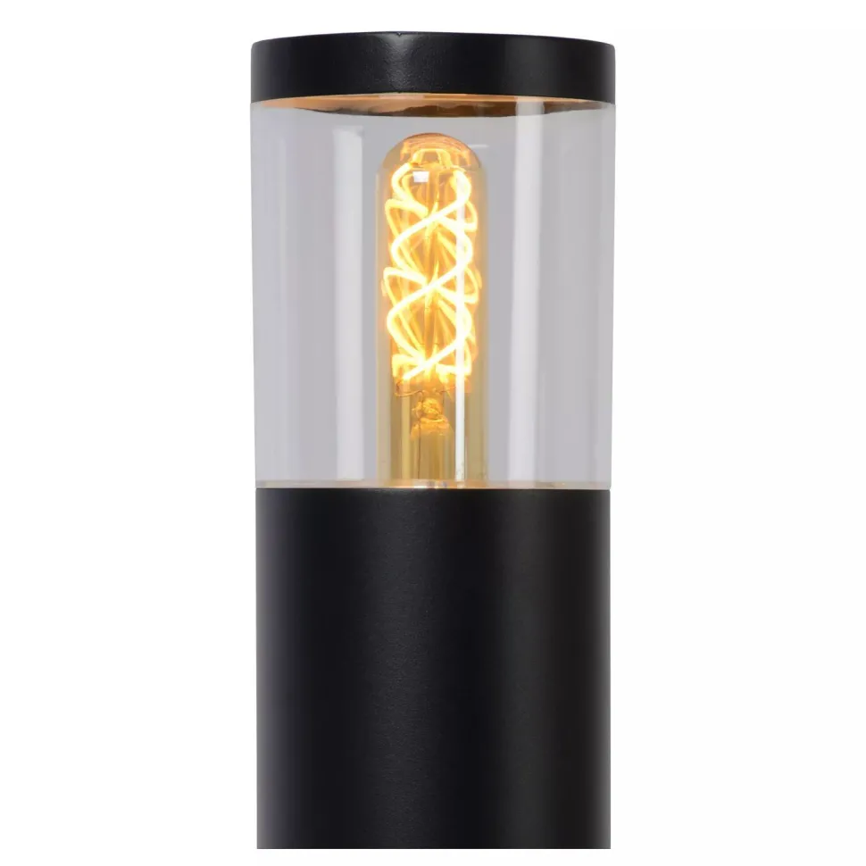 Wegeleuchte Außen Stahl Schwarz IP44 E27 49 cm Garten