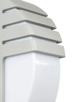 Wegeleuchte FALOMA in Silber 99 cm blendarm E27