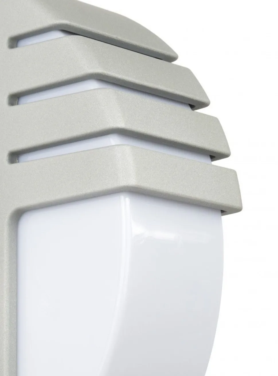 Wegeleuchte FALOMA in Silber 99 cm blendarm E27