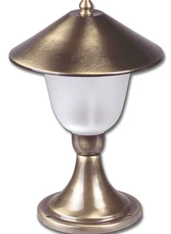 Wegeleuchte Garten Messing Glas H:29cm außen ANDROS