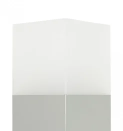 Wegeleuchte in Silber 100 cm IP44 eckig blendarm