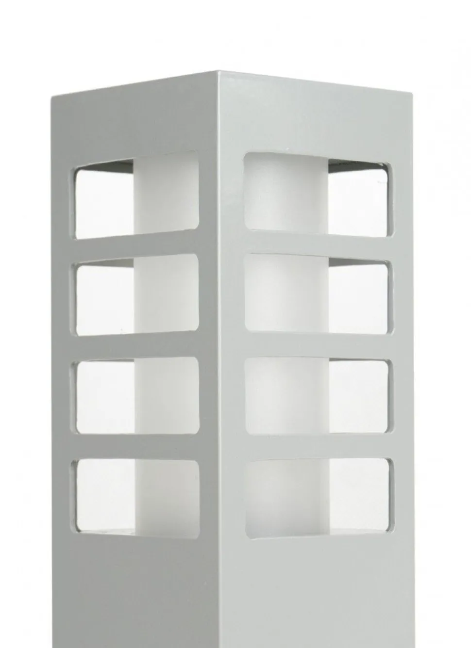 Wegeleuchte in Silber 50cm wetterfest IP54 E27