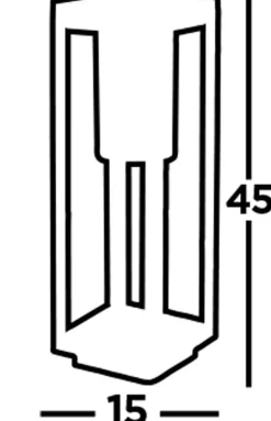 Wegeleuchte IP44 E27 45 cm Schwarz Modern BENJAMIN