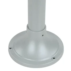 Wegeleuchte Messing in Grau 100 cm E27 Rustikal E27