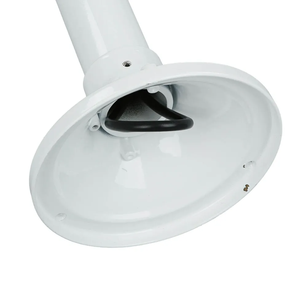 Wegeleuchte Messing massiv Weiß 100 cm Rustikal Garten