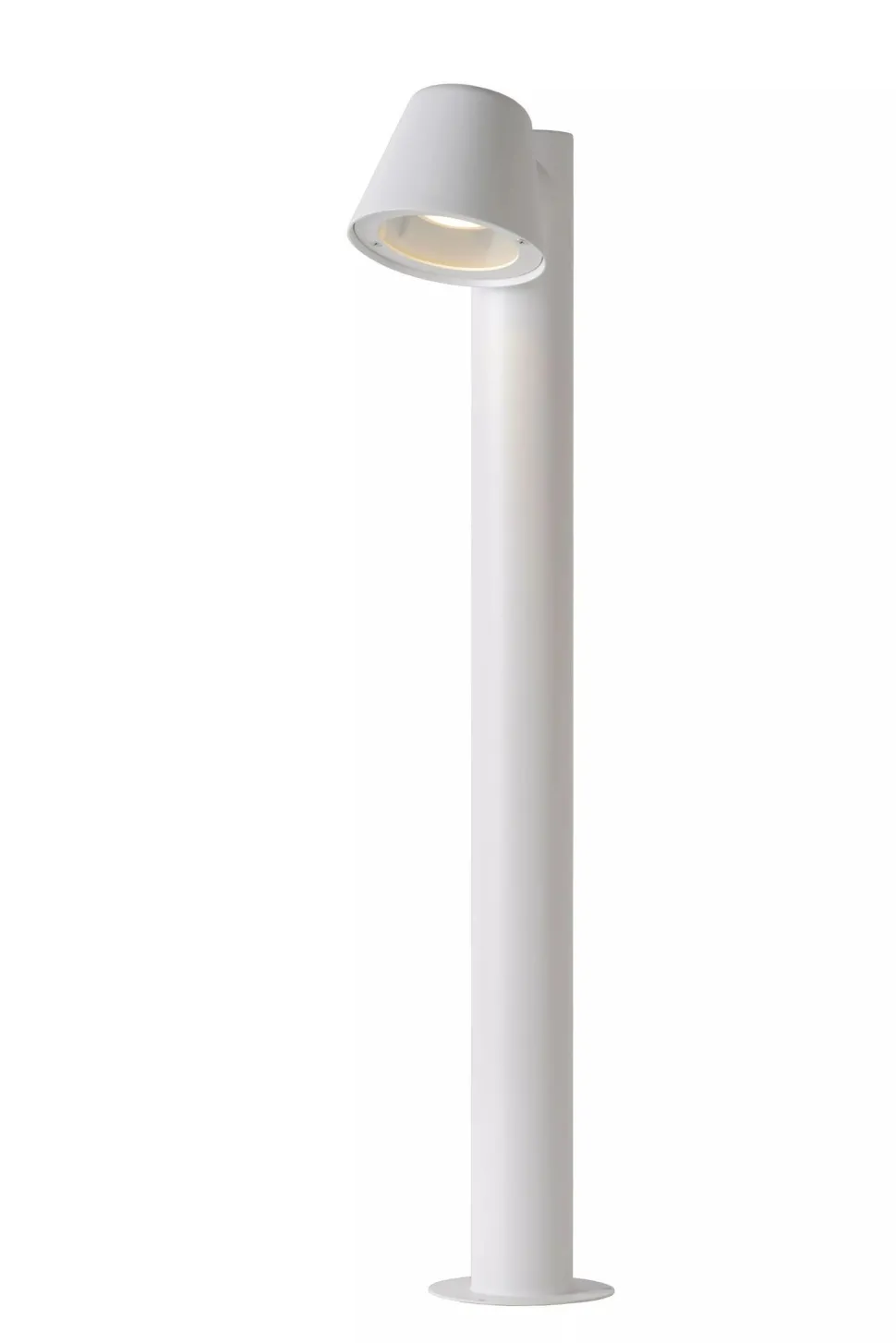 Wegeleuchte Outdoor Metall Weiß IP44 70 cm GU10 Garten