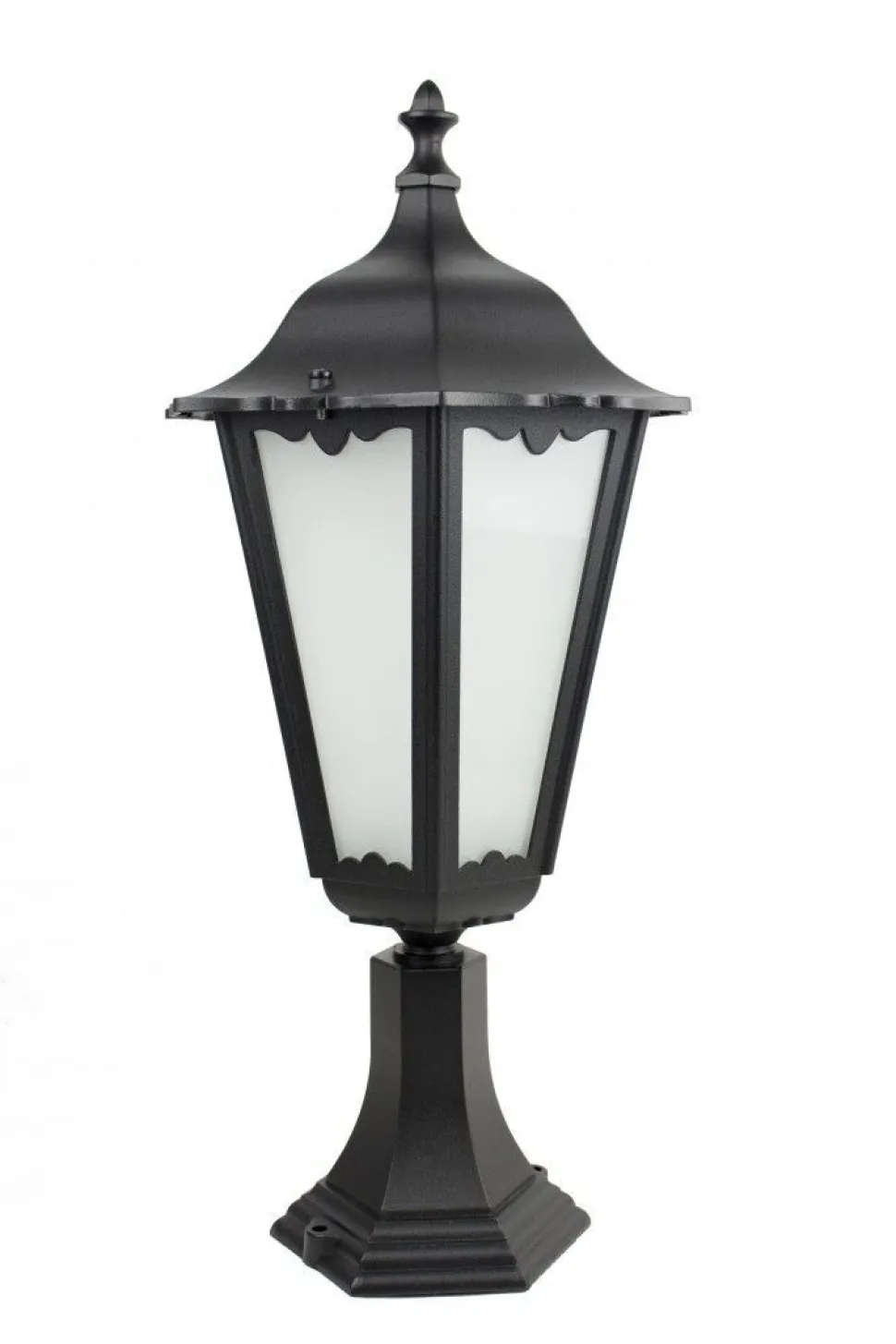 Wegeleuchte Schwarz 65cm Rustikal IP43 E27 DILSEN