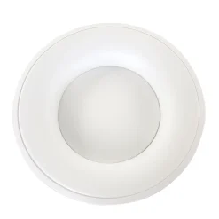 Weiße LED Deckenleuchte Metall Kunststoff 40 W 2700 K