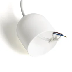 Weiße Pendelleuchte Esstisch Glas Wohnzimmer