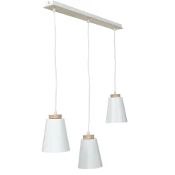 Weiße Pendelleuchte Nordic Design ROGER