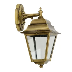 Wetterfeste Außen Lampe Messing robust PAXI