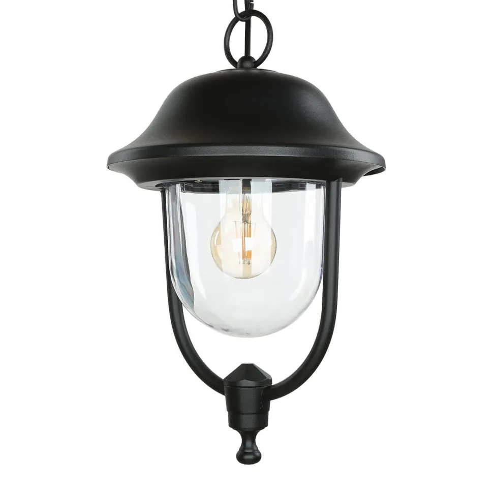 Wetterfeste Hängelampe außen IP43 Rustikal E27