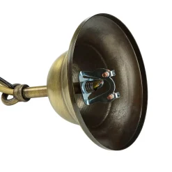 Wetterfeste Hängelampe KAVALA Messing Maritim IP54