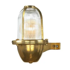 Wetterfeste Wandlampe Messing Maritim IP64 außen