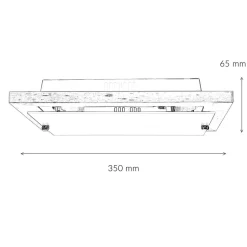 Wohnzimmerlampe Braun Weiß Holz Deckenleuchte