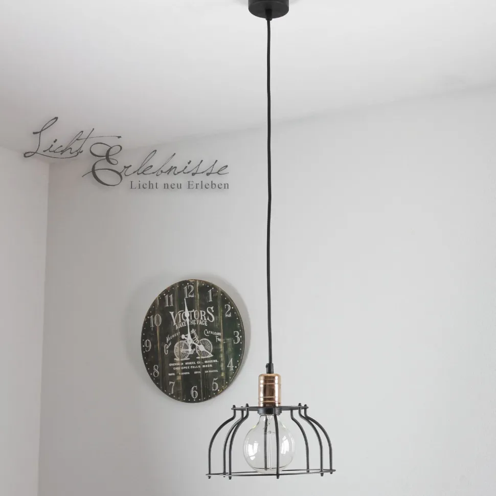 XL Edison Pendelleuchte Steam Punk