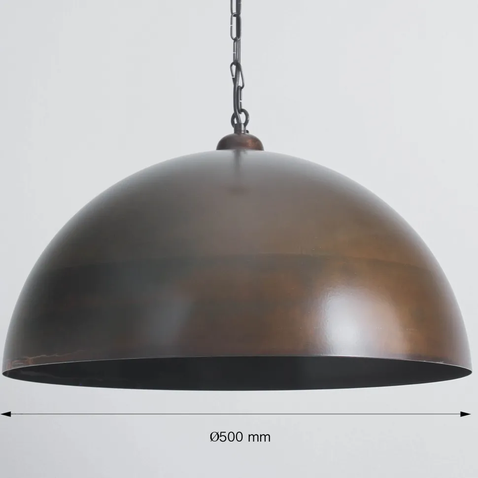 XL Hängeleuchte im Loftstil antik