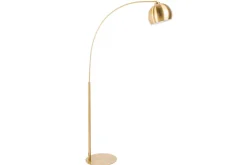 XXL Bogenlampe Metall 205 cm E27 Retro elegant in Gold