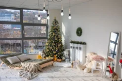 XXL Hängelampe Spider Schwarz L:400 cm E27 5-flammig