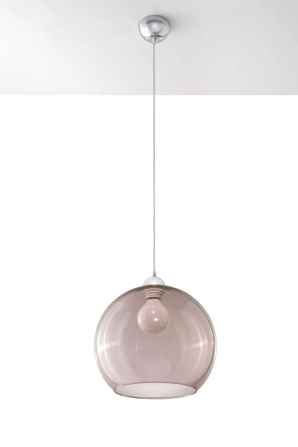 Zeitlose runde Pendelleuchte BILBAO